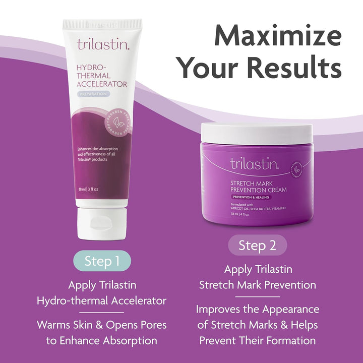 Maternity Stretch Mark Cream for Pregnancy - 4 Fl Oz - Paraben-Free & Hypoallergenic - Prevents Stretch Marks & Improves Elasticity - Shea Butter & Belly Cream for Pregnant Women