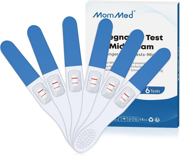 Midstream Pregnancy Test - Home Pregnancy Test – Early Detection Test, Incredibly Accurate – Super Fast Results – HCG Testing Kit - 6 Pack