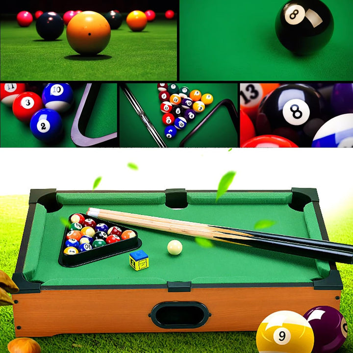 Mini Pool Table for Kids Small Billiards Game Table Top Pool Table Toy for Cat Gift for Kids Cat Pool Table Toy