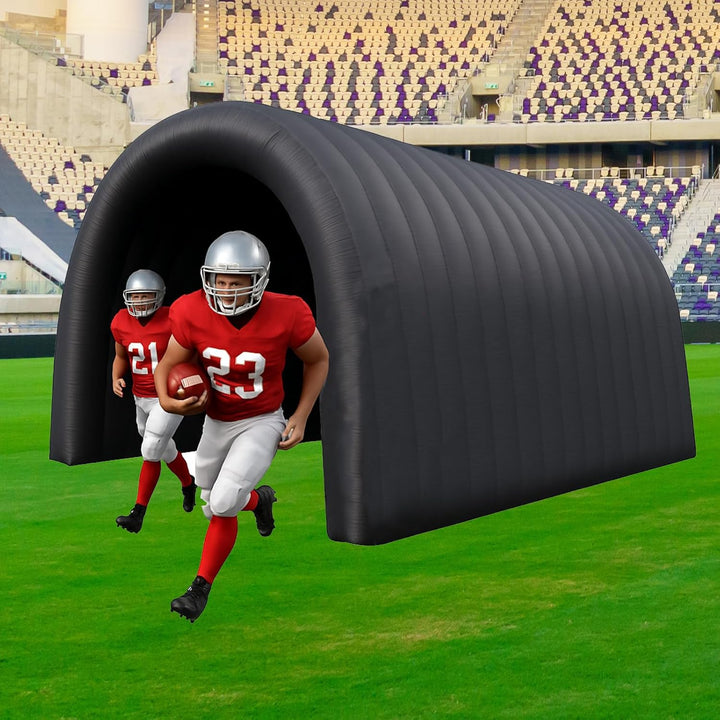23X10X10Ft Quick Setup Inflatable Tunnel Arch - for Sports Games, Trade Shows & Promotions (Blower Included)