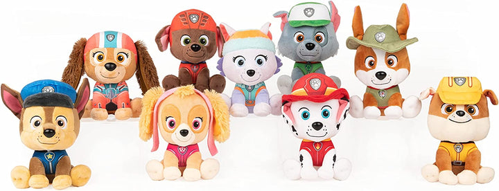 Official PAW Patrol Chase in Signature Police Officer Uniform Plush Toy, Stuffed Animal for Ages 1 and Up, 6" (Styles May Vary)