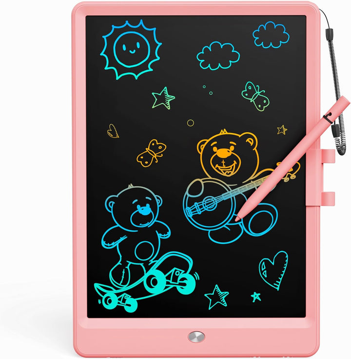 Toys for 3-6 Years Old Girls Boys, LCD Writing Tablet 10 Inch Doodle Board, Electronic Drawing Pads, Educational Birthday Gift for 3 4 5 6 7 8 Years Old Kids Toddler (Blue)