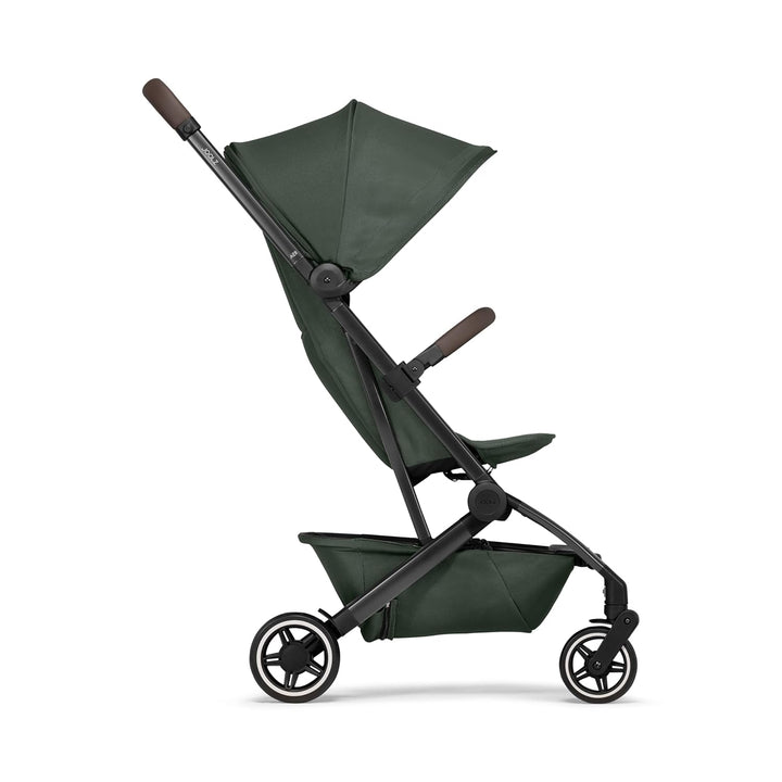 AER+ Bumper Bar Foldable Stroller Accessory - Armrest One-Hand Use - Easy to Attach & Open - Extra Handle Comfort - Elegant Crossbar Design - Ideal for Hanging Baby Toys - Mid Brown Carbon
