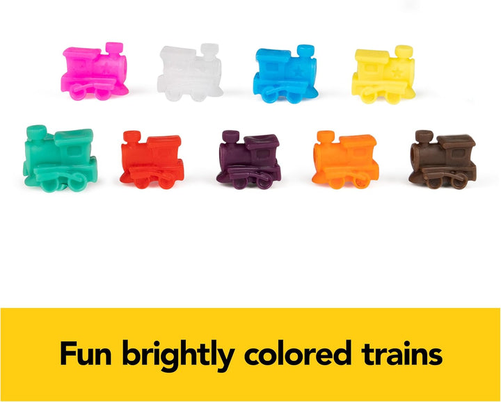 Spin Master Games, Mexican Train Dominoes Set in Aluminum Carry Case, Includes Colorful Trains for Fun-Filled Family Game Night, for Kids & Family, 2-8 Players, for Ages 8 & Up