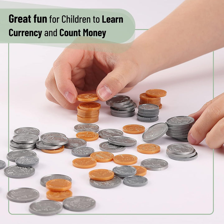 - Play Money for Kids, 150 Pcs, Ages 3+, Toy Money, Money Games, Fake Money for Kids, Pretend Money, Toddler Learning Money, Kids Play Money, Realistic Money, Fake Cash, Coins for Kids