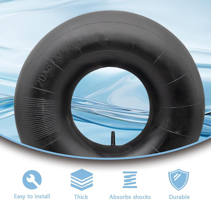 2-Pack 20 X 10.00/8.00-8 Inner Tube - TR13