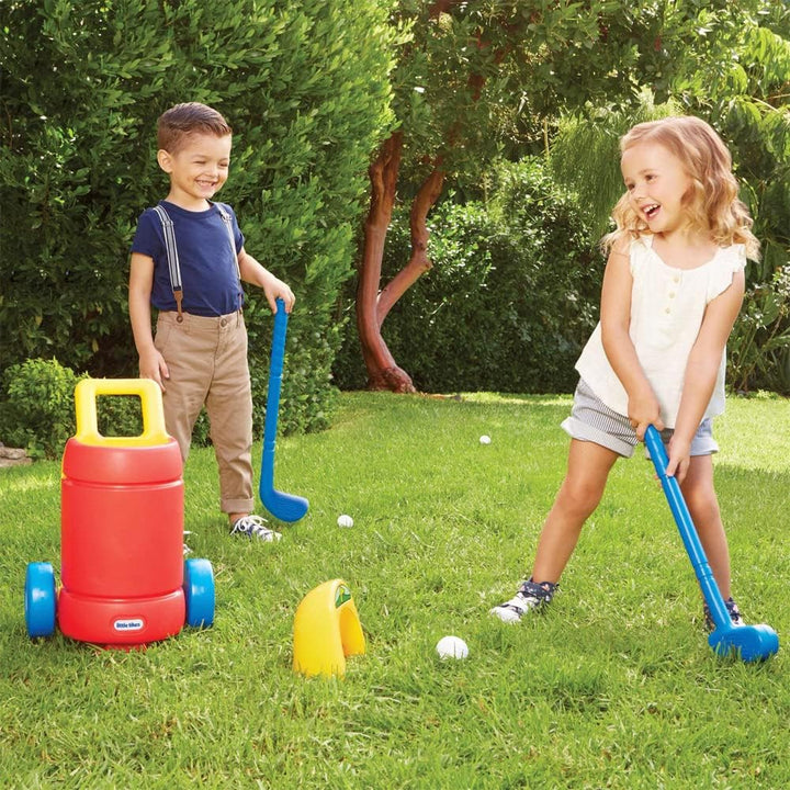 Totsports Easy Hit Golf Set + 3 Balls + 2 Clubs