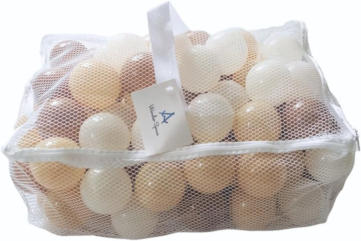 Soft Pit Balls, Chemical-Free Crush Proof Plastic Ocean Ball, BPA Free with No Smell, Safe for Toddler Ball Pit/Kiddie Pool/Indoor Baby Playpen