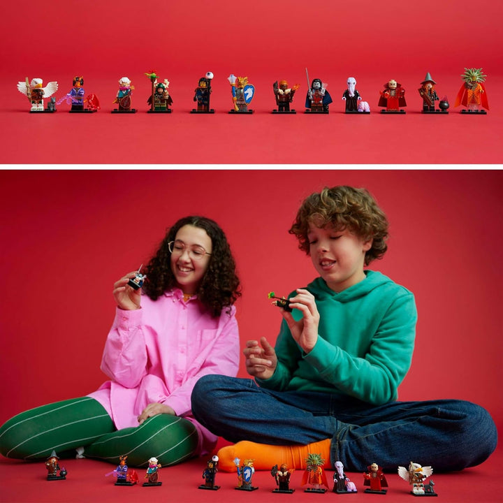 Minifigures Dungeons & Dragons 6 Pack - Toy for Boys & Girls Ages 5+ - Collectible Figures for Kids & Adult Fans - Dungeons & Dragons Gift - 66765