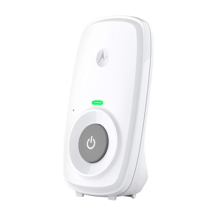 MBP24 Audio Baby Monitor with Room Temperature Display, High Sensitivity Microphone and Two-Way Talk, White