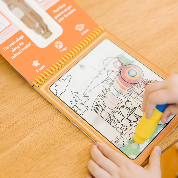 on the Go Water Wow! Reusable Water-Reveal Activity Pad - Vehicles - FSC Certified