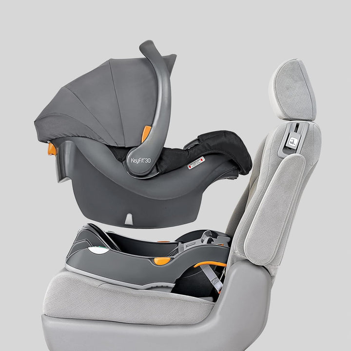 Keyfit 30 Infant Car Seat and Base, Rear-Facing Seat for Infants 4-30 Lbs., Infant Head and Body Support, Compatible with  Strollers, Baby Travel Gear | Calla/Grey