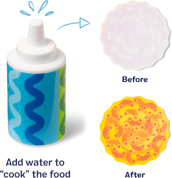 Simmer & Stir Stovetop Play Set with Water Wow!® Color Reveal Play Food Preschool Toy Ages 3+