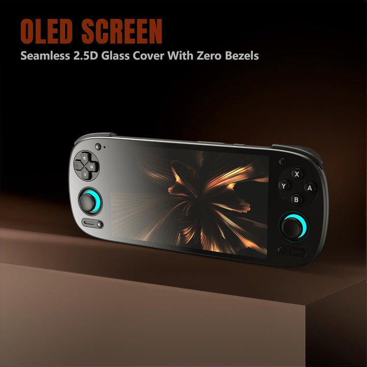 5 Retro Handheld Game Console, 8+128G, 5.5-Inch Touchscreen 1080P Portable Android Gaming Handheld with Adreno 650 GPU & Wifi 6/BT5.1, Snapdragon 865 Processor, Android 13 (Black)