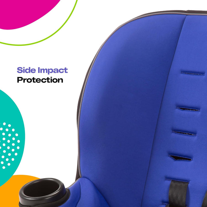Onlook 2-In-1 Convertible Car Seat, Rear-Facing 5-40 Pounds and Forward-Facing 22-40 Pounds and up to 43 Inches, Vibrant Blue