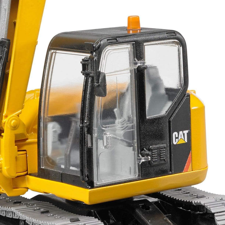 Toys - Construction Realistic CAT Mini Excavator Vehicle with Rotatable Cab and Removeable Shovel - Ages 3+