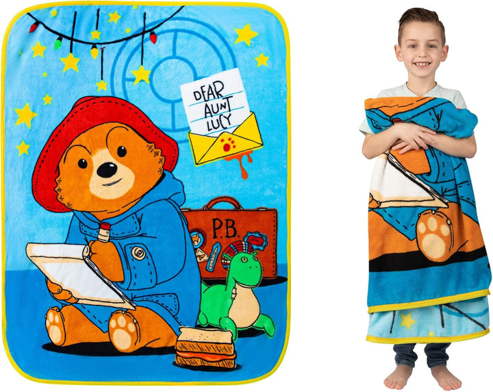 Gabby'S Dollhouse Cakey and Pandy Kids Bedding Super Soft Micro Raschel Throw, 46 in X 60 In, by