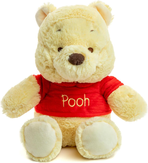 Disney Baby Winnie the Pooh and Friends Stuffed Animal with Jingle and Crinkle, Pooh 12”
