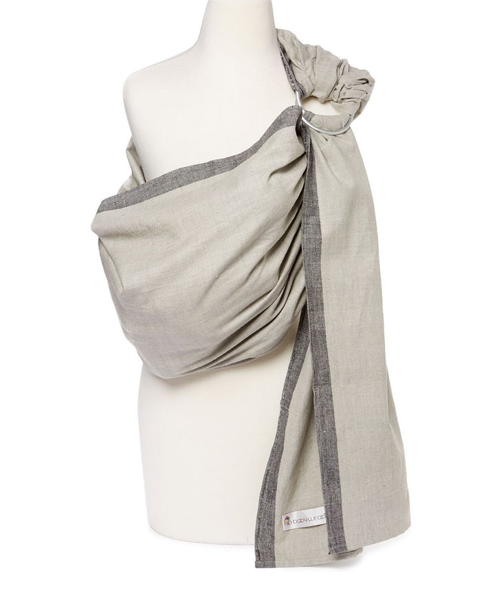 Ring Sling Baby Carrier for Infants and Toddlers - Beautiful, 100% Soft Cotton Baby Wraps Carrier for Babies 8-35 Lbs - Perfect Baby Shower Gifts Moms and Dads - Nursing Cover (Midnight)