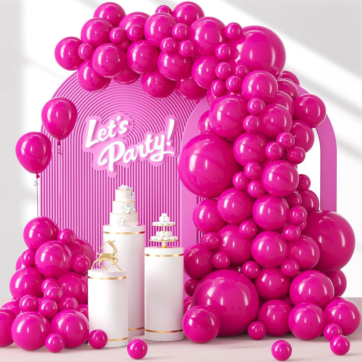 120Pcs Clear Balloons, 18 12 10 5 Inch Transparent Balloons Different Sizes Clear Balloon Garland for Baby Shower Wedding Bridal Shower Birthday Party Decorations