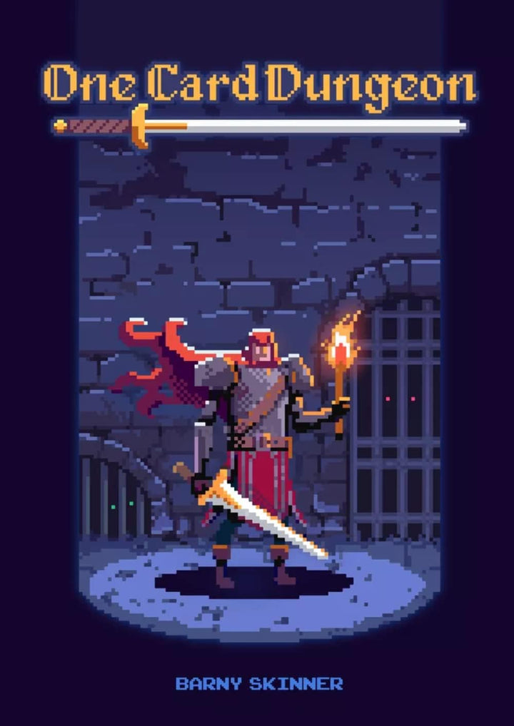 One Card Dungeon - a Solo Dice-Placement Dungeon Crawl Played on a Single Card