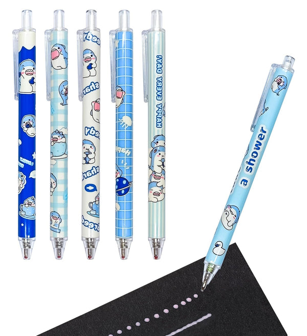 6-Pack Craft Glue Pens for Kids, Fine Tip Glue Pen for Precision Crafting/Scrapbooking/Card Making/School/Paper Crafts, Blue