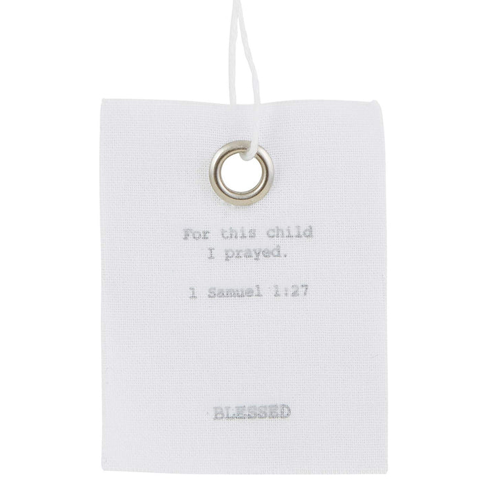 Engraved Stainless Steel Keepsake Spoon, Blessed