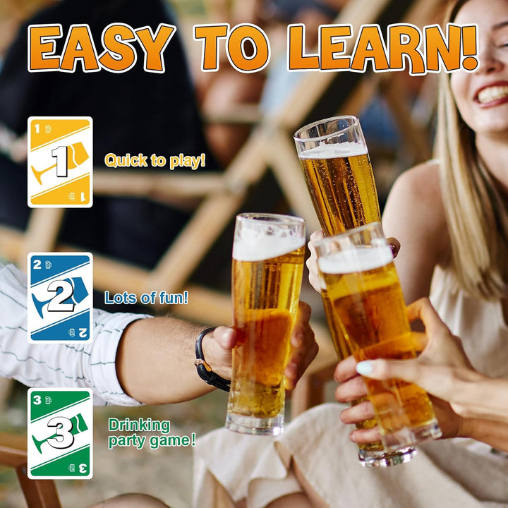 Whodrink-Drinking Card Games for Adults,Bachelorette Party Games, Drunk Couple Games for Date Night, Family Girls Night 136 Flashcards, Age 21+