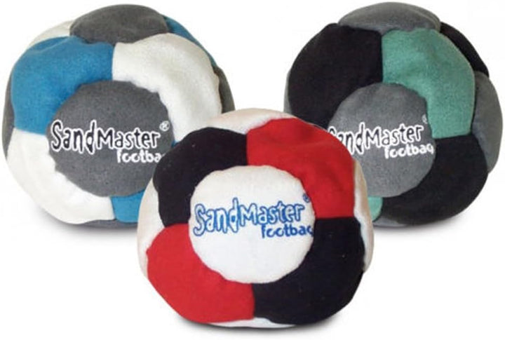 Sacks You Kick Footbag, 3 Pack, Multicolor