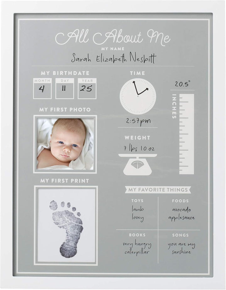 All about Baby Milestone Photo Sharing Monthly Chalkboard, Baby Photo Prop, Black
