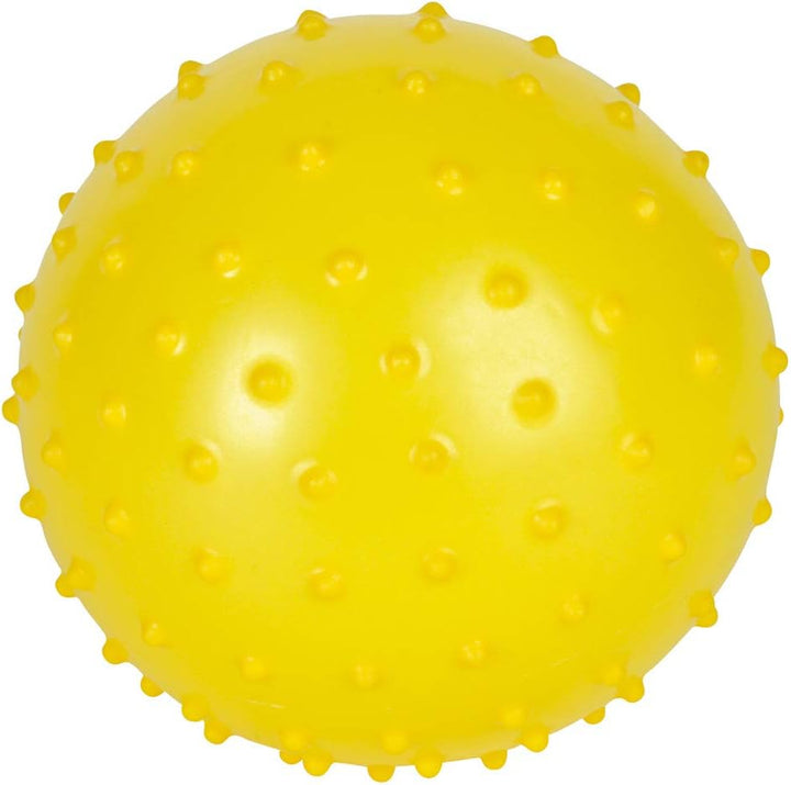 Mini Knobby Balls - (Pack of 12) Bulk 5 Inch Sensory Balls and Spiky Massage Stress Balls with Pump, Fun Bouncy Ball Party Favors