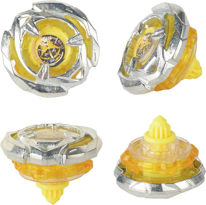 Battling Set, Spinninning Top Burst Boy Combat Battling Game Set, Spinning & Launchers, Greats Birthday Gift for Boys, 8 Spinning Tops