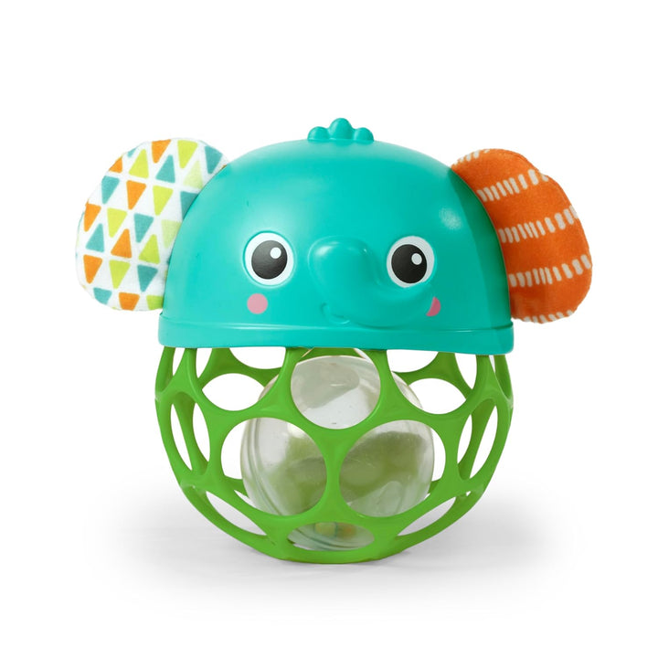 Oball Easy-Grasp Rattle Bpa-Free Infant Toy in Teal, Age Newborn and Up, 4 Inches