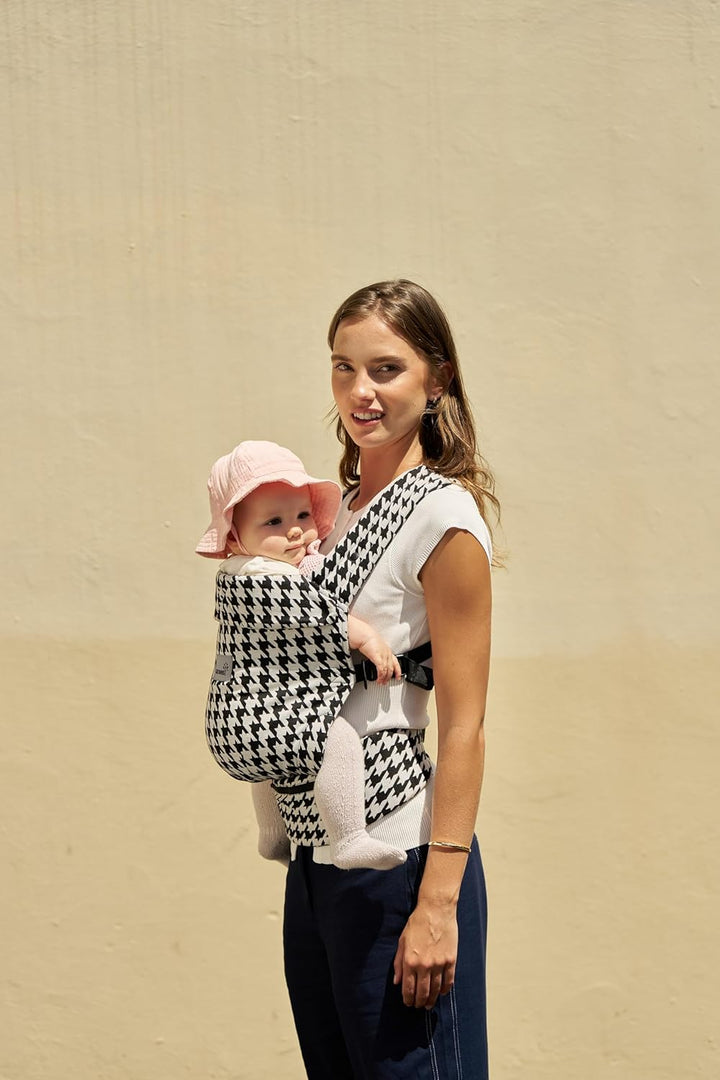 Baby Carrier Newborn to Toddler, Ergonomic Baby Toddler Carrier Slings Wraps with Head Support, Easy to Wear, Infant Carrier Baby Gift, Travel and Hiking Friendly,For 7 to 44 Lb(Houndstooth)