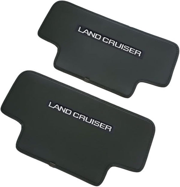 2Pcs Seat Back Kick Protector for Toyot-A 2024 2025 Land Cruiser 1958 250 Prado Lc250 Internal Anti-Kick Decorative Panel Velcro Fixed Accessories (Seat Guard)
