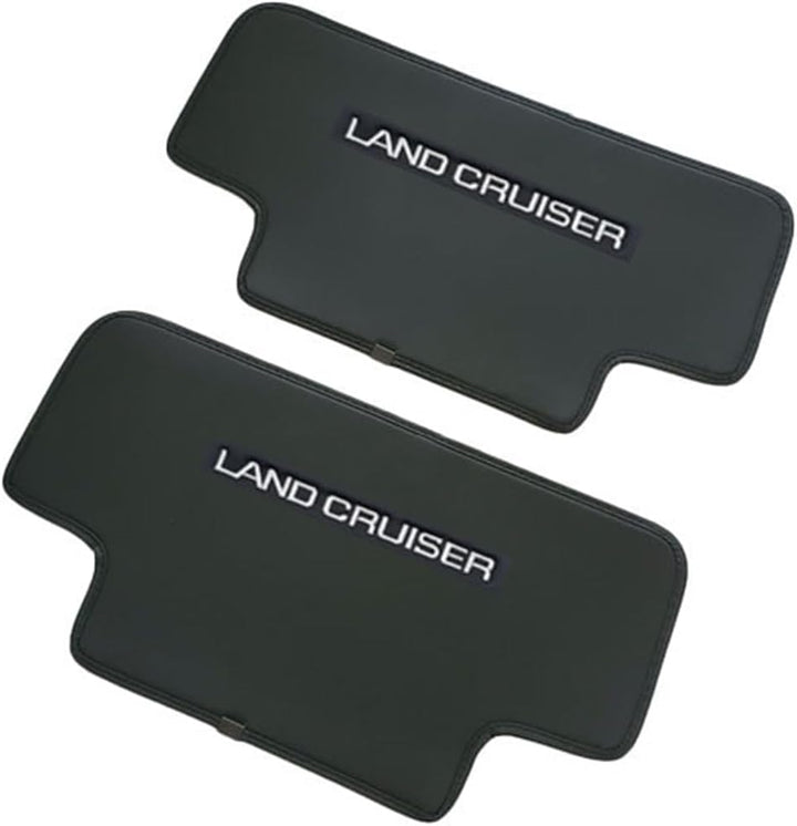 2Pcs Seat Back Kick Protector for Toyot-A 2024 2025 Land Cruiser 1958 250 Prado Lc250 Internal Anti-Kick Decorative Panel Velcro Fixed Accessories (Seat Guard)