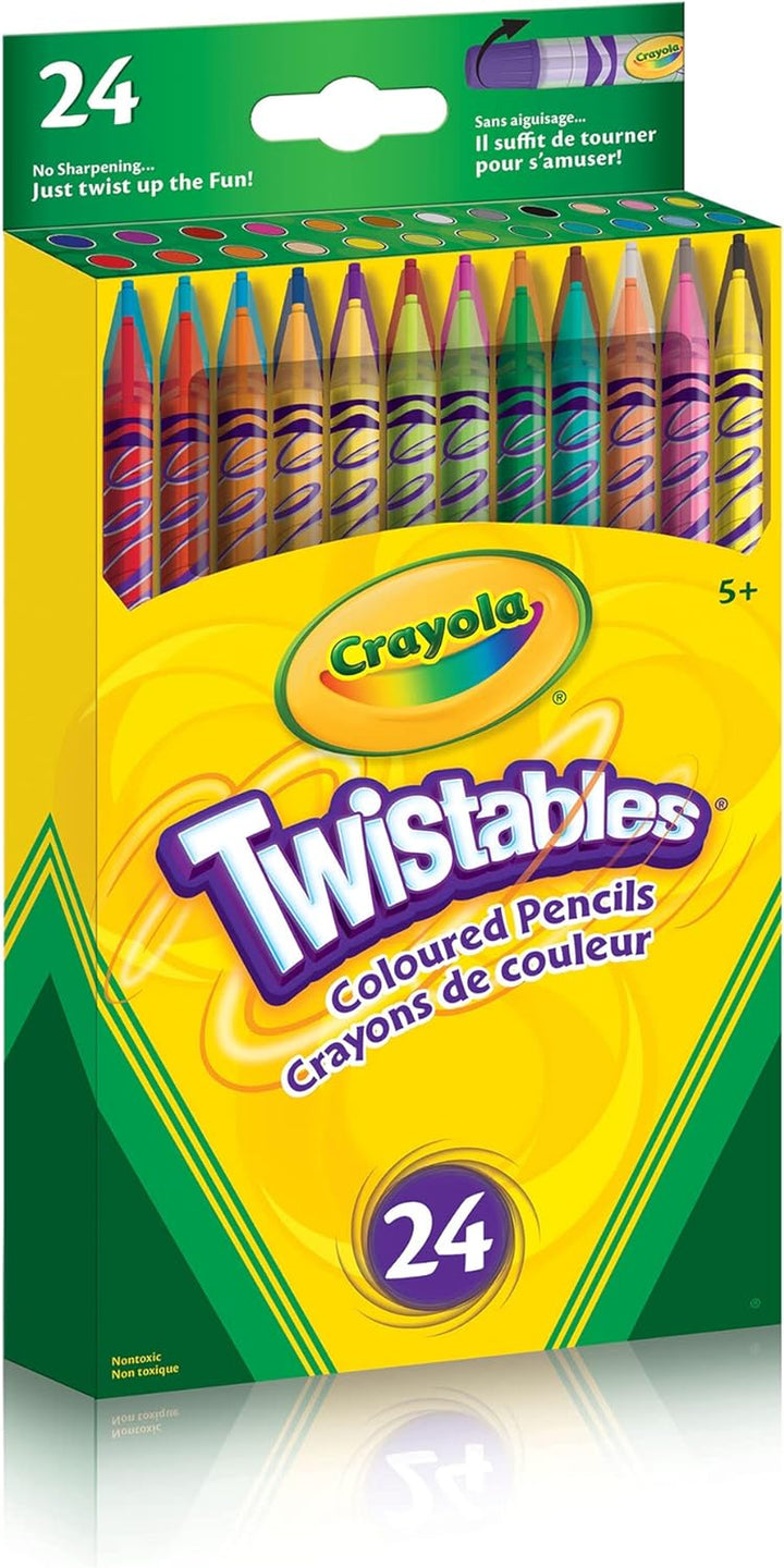 24 Twistables Colored Pencils