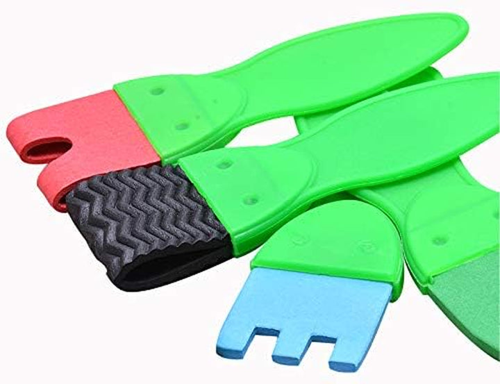 Washable Paint Brushes Set for Toddler Kids Early Learning Toys Finger Paints Sponges Art Supplies Gifts -Nontoxic-100% Baby Safe