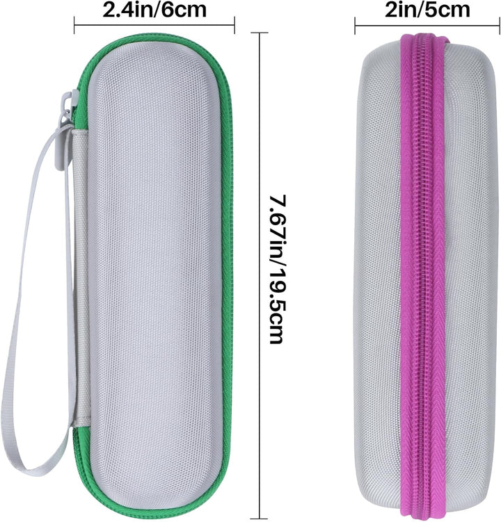 Storage Case Compatible with Leapfrog Leapreader System Learn-To-Read (Gray+Green Case)