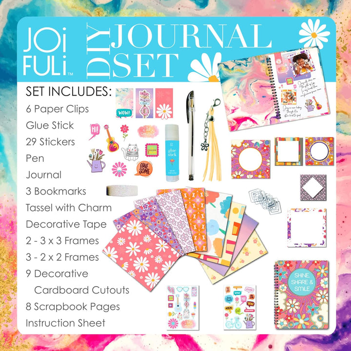 DIY Journal Set for Girls Gifts Ages 8 9 10 11 12 13 Years Old and Up