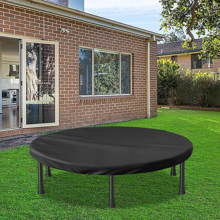 Mini Trampoline Cover 40 Inch Waterproof Fitness Trampoline Cover for Adults - Not Spring Covers (Black)