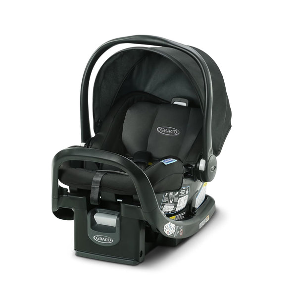 Snugride Snugfit Infant Car Seat, anti Rebound Bar for Extra Safety, No-Rethread Harness, LATCH Equipped, Baby Car Seat, Gotham