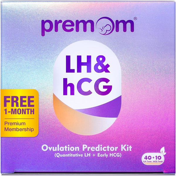 Quantitative Ovulation Predictor Kit：40 Ovulation Tests + 10 Pregnancy Tests - Advanced Ovulation Test Strips Combo 40LH+10HCG Test