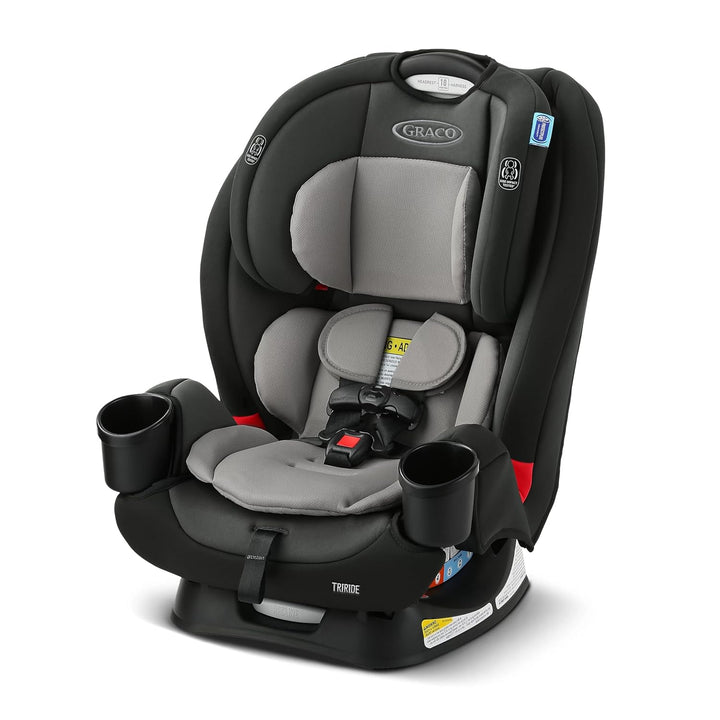Triride 3-In-1 Convertible Car Seat - Highback Booster, Forward & Rear Facing Modes, Suitable from Newborn to Preschooler, Perfect for Long Journeys in Redmond Color
