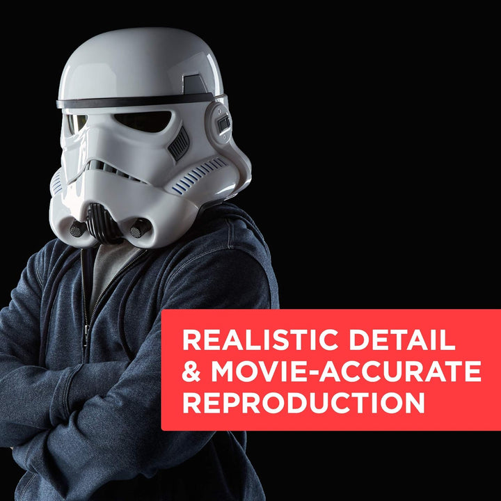 the Black Series Rogue One: a Story Imperial Stormtrooper Electronic Voice Changer Helmet Roleplay (Amazon Exclusive)