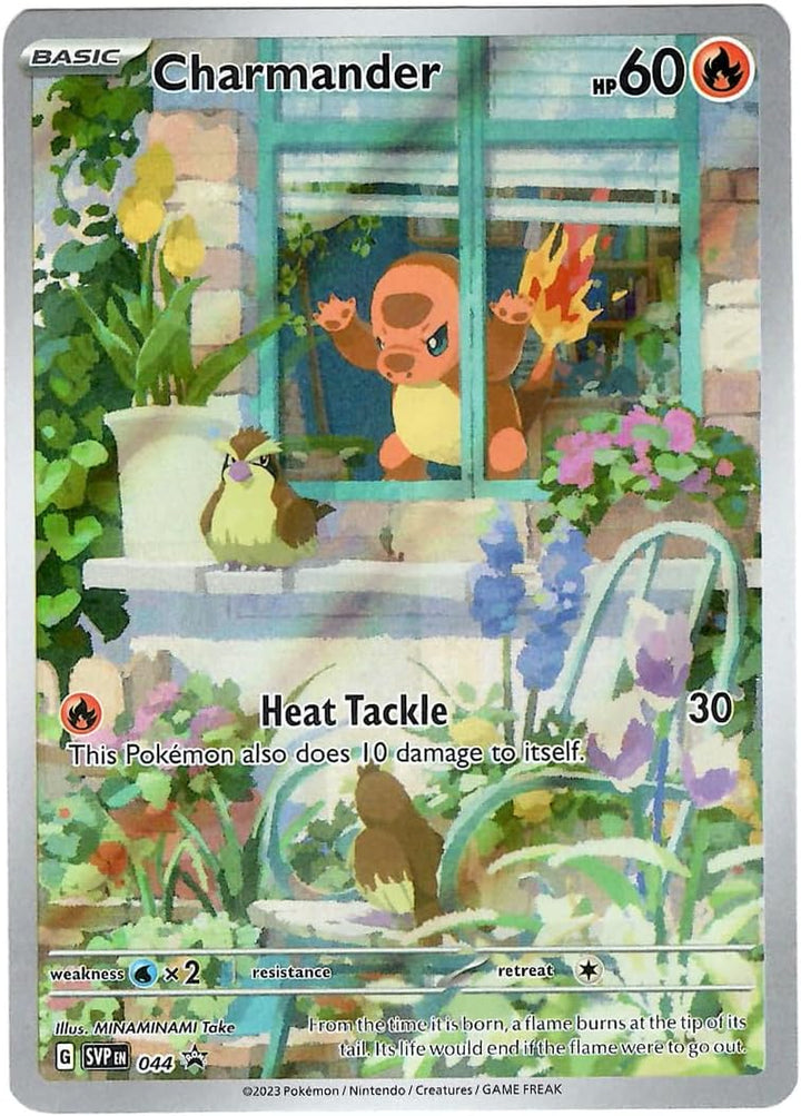 - Charmander SVP044 - Obsidian Flames ETB Black Star Promo - Full Art