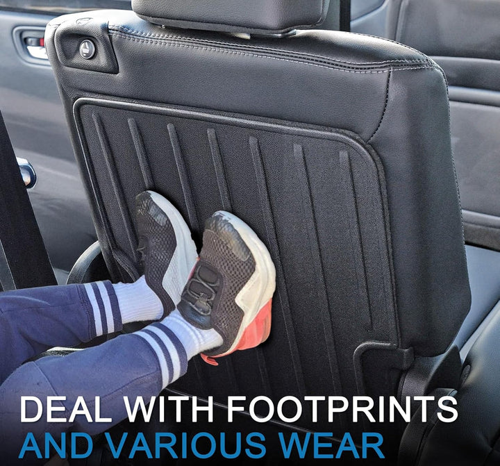 Backrest Mats for Honda Pilot 2025 2024 2023, All Weather TPE 2Nd Row Seat Back Protector Kick Mat for Honda Pilot Accessories