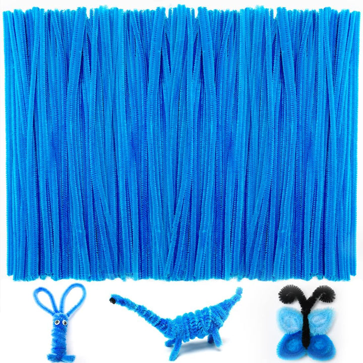 200Pcs 20Colors, Pipe Cleaners, Chenille Stems, Pipe Cleaners for Crafts, Pipe Cleaner Crafts, Art and Craft Supplies