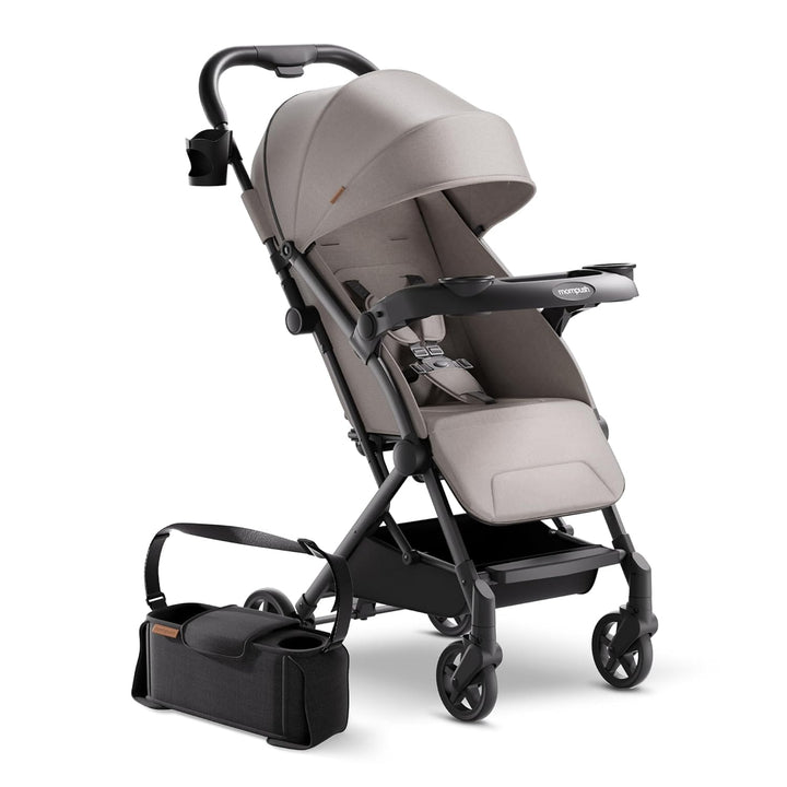 Lithe V2 Lightweight Travel Stroller, Compact Foldable Baby Stroller with Travel Bag, One-Hand Fold Stroller, Snack Tray, Mechanical Recline Seat, Airplane-Ready, UPF 50+ Canopy & Rain Cover