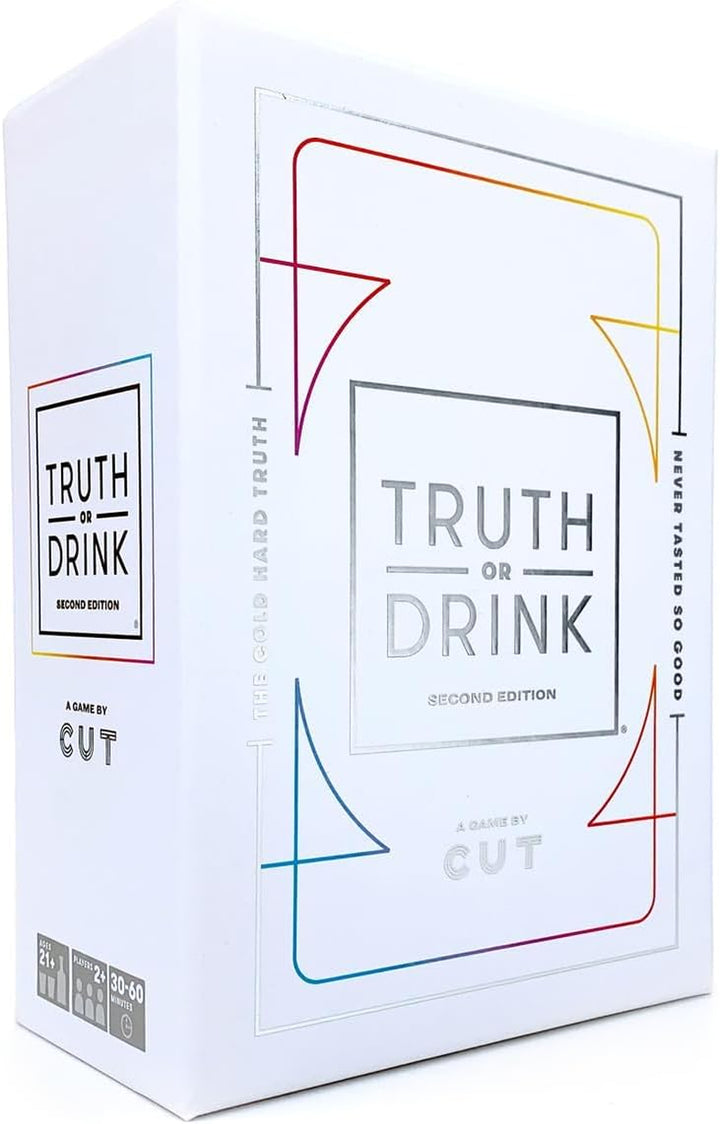 Party Game by Cut I as Seen on Tiktok, Youtube, and Snapchat | 410 Hilarious Questions | Ages 21+ | 2+ Players I Fun Games for Adults